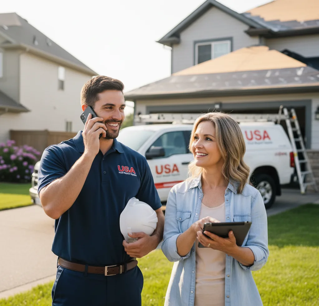 USA Roof Repair Experts customer support in Yakima